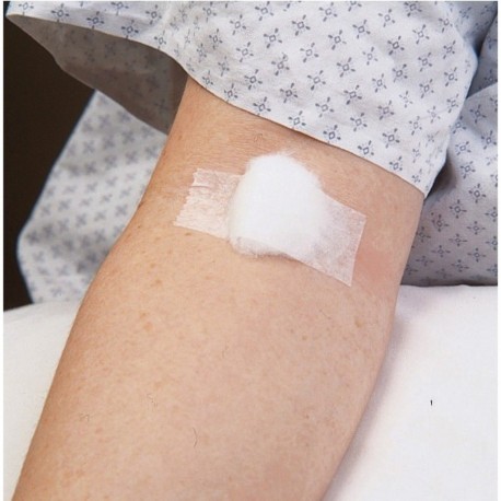 Sparadrap Micropore non tissé blanc - largeur 1,25 cm