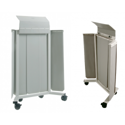 Bavolets de protection pour radiologie