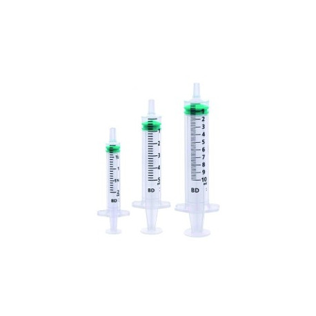 SERINGUE 3 PIECES BECTON DICKINSON 10ml EMBOUT LUER CENTRE BOITE DE 100