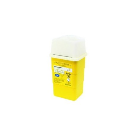 RECUPERATEUR AIGUILLES SHARPSAFE NF 1L CONFORME A LA NORME NFX 30-500