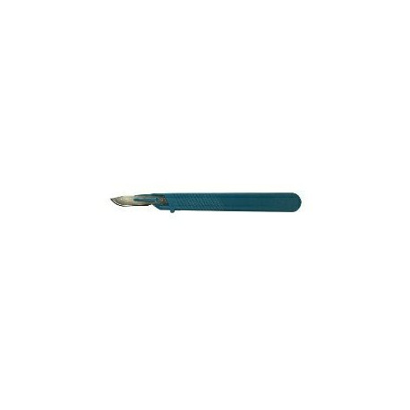 BISTOURI STERILE A USAGE UNIQUE / LAME ACIER AU CARBONE N  11 Bo te de 10 etuis individuels