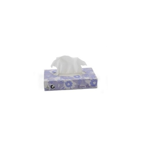 MOUCHOIRS TISSUE FLOWERS - 40 BOITES DE 100 FORMATS 21x20cm CT 40 BOITES DISTRIBUTRICES