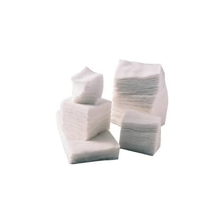 COMPRESSE GAZE NON-STERILE / 13 FILS / 8 PLIS / 7,5x7,5cm (18x30) Sachet de 100