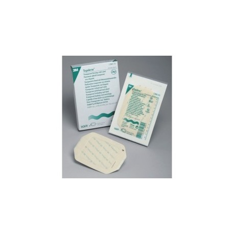 PANSEMENT 3M TEGADERM TRANSPARENT-ADHESIF-STERILE 4,4cmx4,4cm/BTE 100