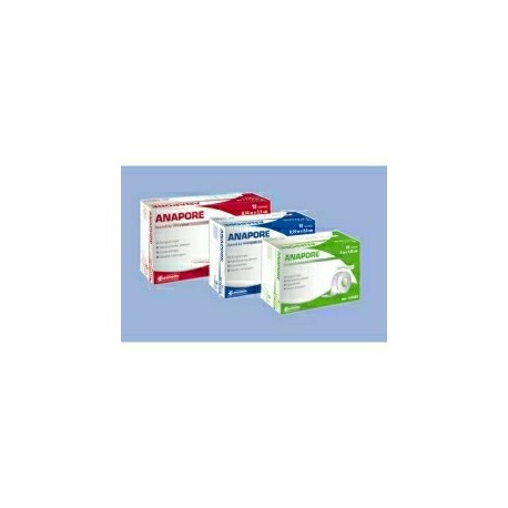 SPARADRAP ANAPORE MICROPOREUX 5,00m x 2,50cm SUR DEVIDOIR INDIVIDUEL