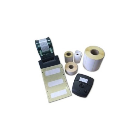 Rlx 250 Etiquettes Thermiques Adhesif Permanent 48x30mm DIAMENTOR C2 MANDRIN 25mm PERFO   SPOT NOIR